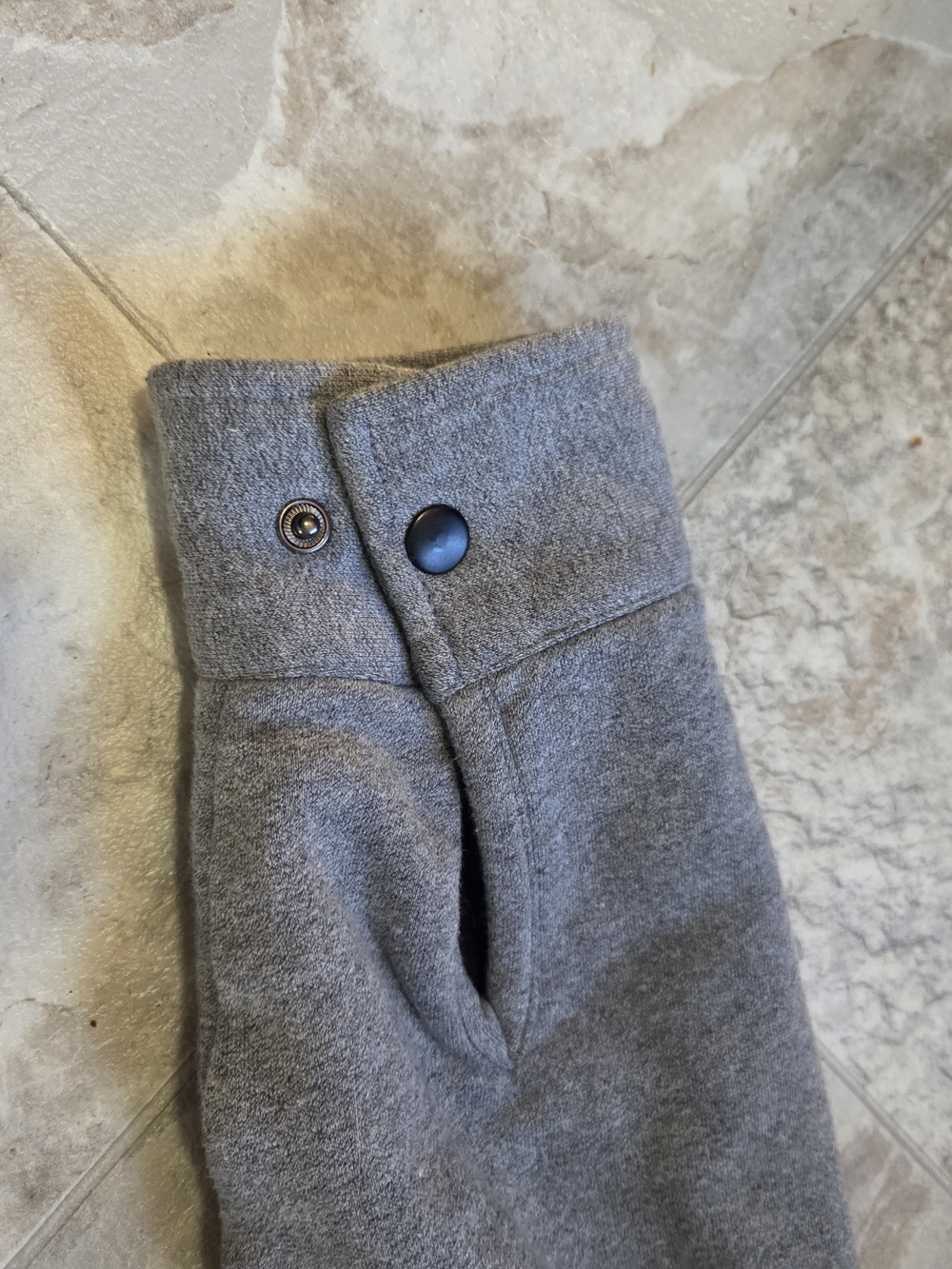Grey Stüssy fleece Jacket Mens Medium - Picture 14 of 16